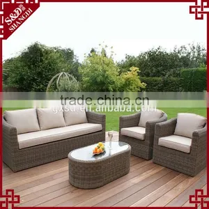 S&D New Designs Hand Woven Wicker Sofa Furniture Garden Furniture thumbnail-1