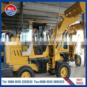 2T Mini Backhoe Loader/Wheel Loader For Sale From China thumbnail-1