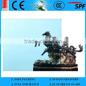 4mm 5mm 6mm Gold Blue Sheet Class Bronze Grey Green Reflective Glass With CE & ISO9001 Glass Window thumbnail-6