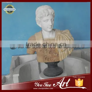 Hand Carved Western Woman Bust Statue thumbnail-1
