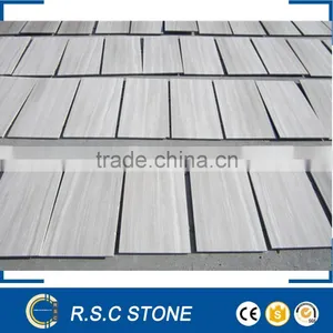 Good Price Wooden White Marble Track Slabs thumbnail-1