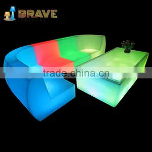 Lighting Outdoor Furniture/ Light up Sofa / Rechargeable Outdoor Led Furniture thumbnail-1