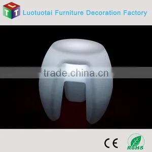 Manufacturer Die40*H40CM 3 Legs PE Bar Chair With Remote Control 16 Mix Changeable Colors thumbnail-2
