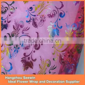 For Spring Bronze Nylon Organza Disposable Table Cloth Roll thumbnail-1