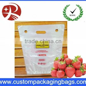 PP Portable the Perforation Grape Packaging Bag for Supermarket thumbnail-1