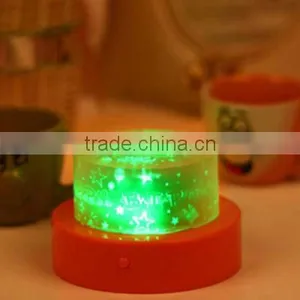 Supply Creative Fashion Birthday Cake Romantic Star Projector Night Light thumbnail-1