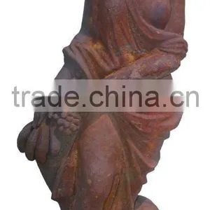 Cast Iron Nude Woman Statue thumbnail-2