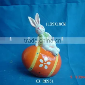 Dolomite Rabbit on Egg Deco thumbnail-1