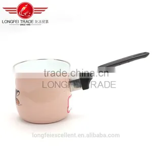 China Market Wholesale Cheap Enamel Milk/tea Pot thumbnail-3