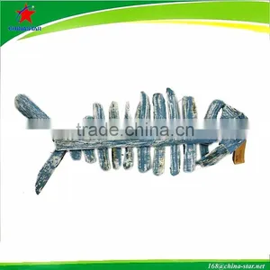 Natural Wooden Wooden Wall Fish Decoration thumbnail-1