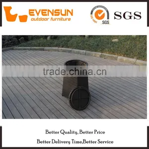 Garden Flat Wicker Hamper Box Outdoor Rattan Storage Furniture thumbnail-5