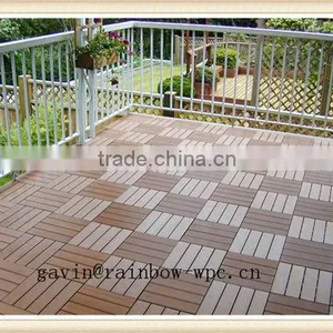 Outdoor Interlocking Floor Tiles WPC,Outdoor Lowes Cheap Wpc Diy Interlocking Composite Deck Tiles thumbnail-3