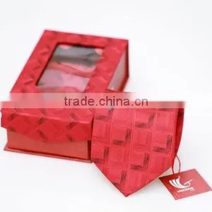 Set of Silk Neck Tie With Cufflinks and Handkerchief With Various Colors and Design thumbnail-2