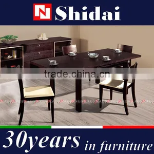 Wenge Finished 7PCS Furniture Dinning Table Set Dining Room A-3 thumbnail-1