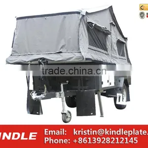 High Quality Rear Folding Tent Camping Trailer Car Camper thumbnail-6