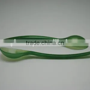 Bpa Free Food Grade PS Promotional Plastic Spoon for Children thumbnail-3