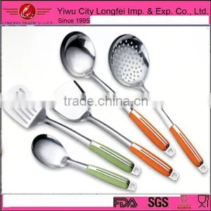 Stainless Steel Shovel Spoon With Platic Handle thumbnail-3