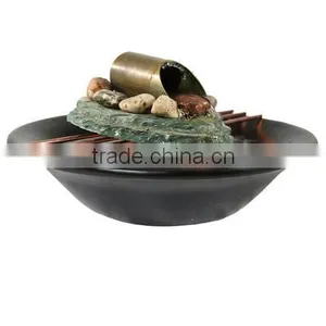 Soothing Balance Slate Tabletop Water Fountain With LED Light thumbnail-4