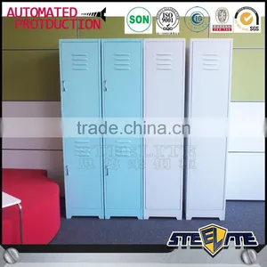 Factory Direct Sale Clothes Cupboard Design Steel 2 Doors Locker thumbnail-6