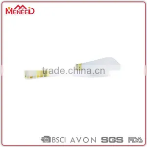 Trade Assurance Melamine Dealer OEM Available Durable Plaid Design Plastic Chinese Rice Spoon thumbnail-1