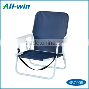 Popular Outdoor High-quality Stackable Space-saving Low-seat Leisure Beach Chair With Armrest thumbnail-2