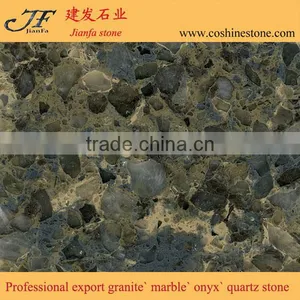 Large Particles Bianco River Quartz Stone Tiles Buyers thumbnail-1