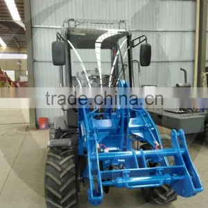4WD Hot Sale With CE Euro III Loader for Sale Blue thumbnail-1