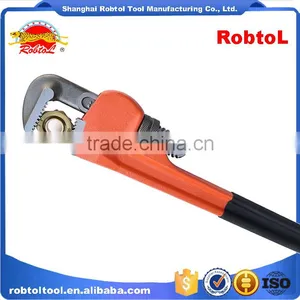 24 Inch Straight Heavy Duty American Type Style Pipe Wrench Monkey Adjustable Plumbing Spanner Clamp thumbnail-5