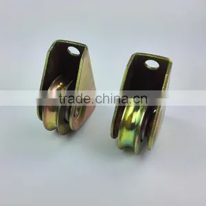 1.5 Inch Sliding Gate Wheel Diameter 40mm Thickness 12mm Bearing 6000RS Groove "U" With Outer Support ITEM:412PCR thumbnail-2