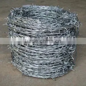 Color Coated or Galvanized Barbed Iron Wire in Guangzhou Supplier thumbnail-2