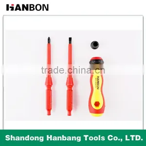 Professional Multi-purpose Insolution Voltage Screwdriver, Insulated Screwdriver thumbnail-3