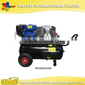 6.5hp Gasoline Piston Belt Compressor BHII30G65H80 thumbnail-2
