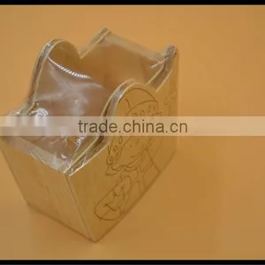 2017 Wooden Cartoon Character Pen Holder thumbnail-3