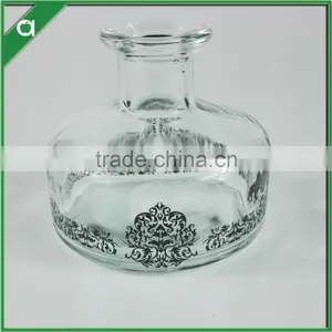 Round Yurt Glass Bottle for 100ml Reed Diffuser Oil With Glass Stopper thumbnail-2