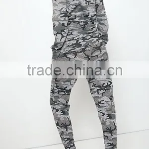 Track Suit China Factory Slim Fit Camo Print Design Long Sleeve Hoodie Football Training Sets Women Summer Tracksuits thumbnail-3