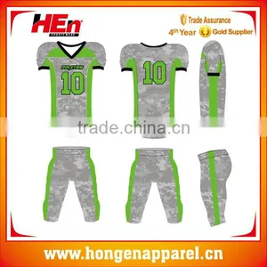 Hot Sale College Fashion Football Jersey Pattern/camo Generic Jersey Football thumbnail-1