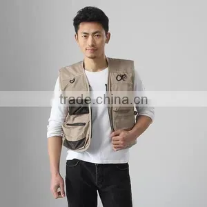 Best Selling High Quality Labour Work Polyester Safety Vest thumbnail-1