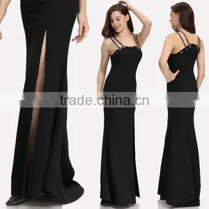 2017 Guangzhou Factory Women Clothing Sequin Prom Dress Model thumbnail-2