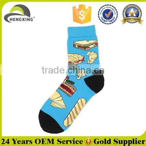 Hot Sale Printed Foods Socks Custom thumbnail-6