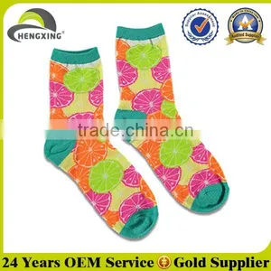 Custom Casual Socks/Wholesale Colored Cheap Dress Socks thumbnail-2