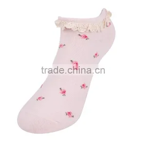 Happy New Year Cable Knit Boot Socks With Lace thumbnail-4