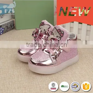 HFR-TS-22-15 2016 Black School Flashing Kids Led Shoes thumbnail-1