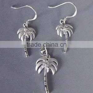 cz Sterling Silver Jewellery Set thumbnail-1