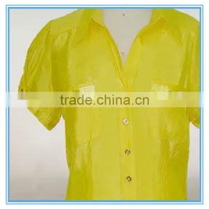 Ladies Rayon Fashion Front Open Blouse thumbnail-2