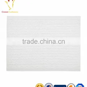 100% Cashmere Knitted Wholesale Baby Blanket thumbnail-1