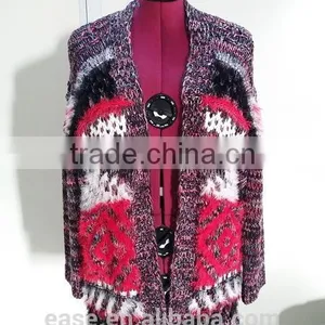 Women Blended Cashmere Crewneck Knitwear thumbnail-1