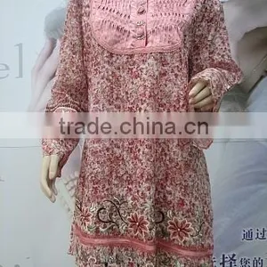 Cotton Print Design Woman Blouse thumbnail-1