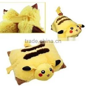 Walson Instyles Copyright Pikachu Pokemon Transforming Pillow Soft Nintendo Cushion Kids Rare Pikachu Toy thumbnail-2