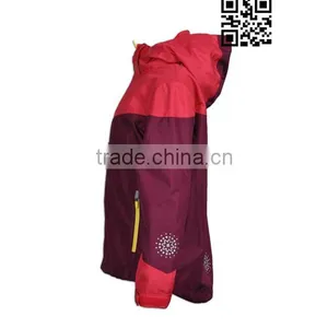 BSCI Garment Industry Fashion Customized Girls Softshell Lady Jacket thumbnail-3