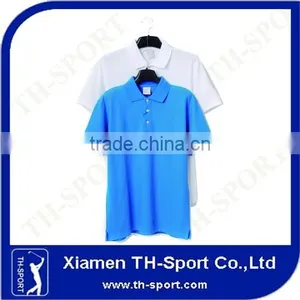 Blue Men Golf Shirt Dri Fit thumbnail-1